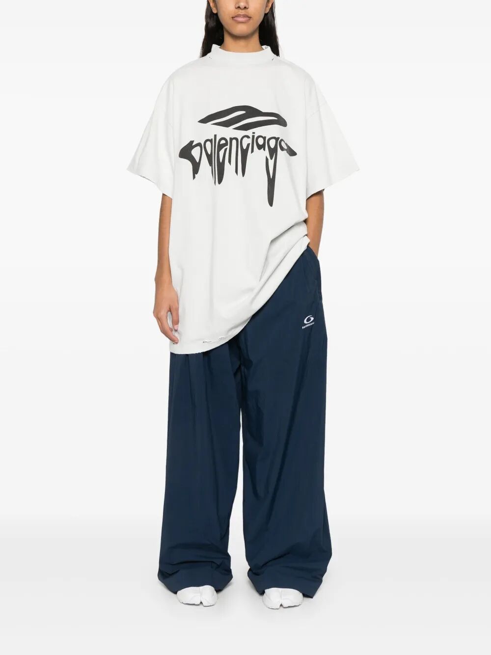 Balenciaga T-shirts and Polos Dirtywhiteblack