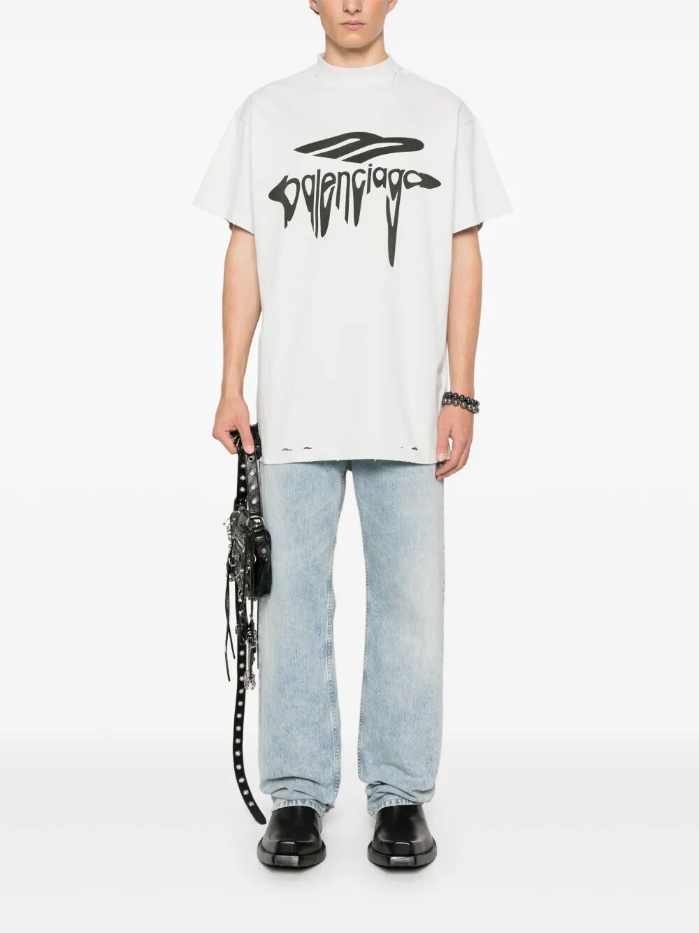 Balenciaga T-shirts and Polos Dirtywhiteblack