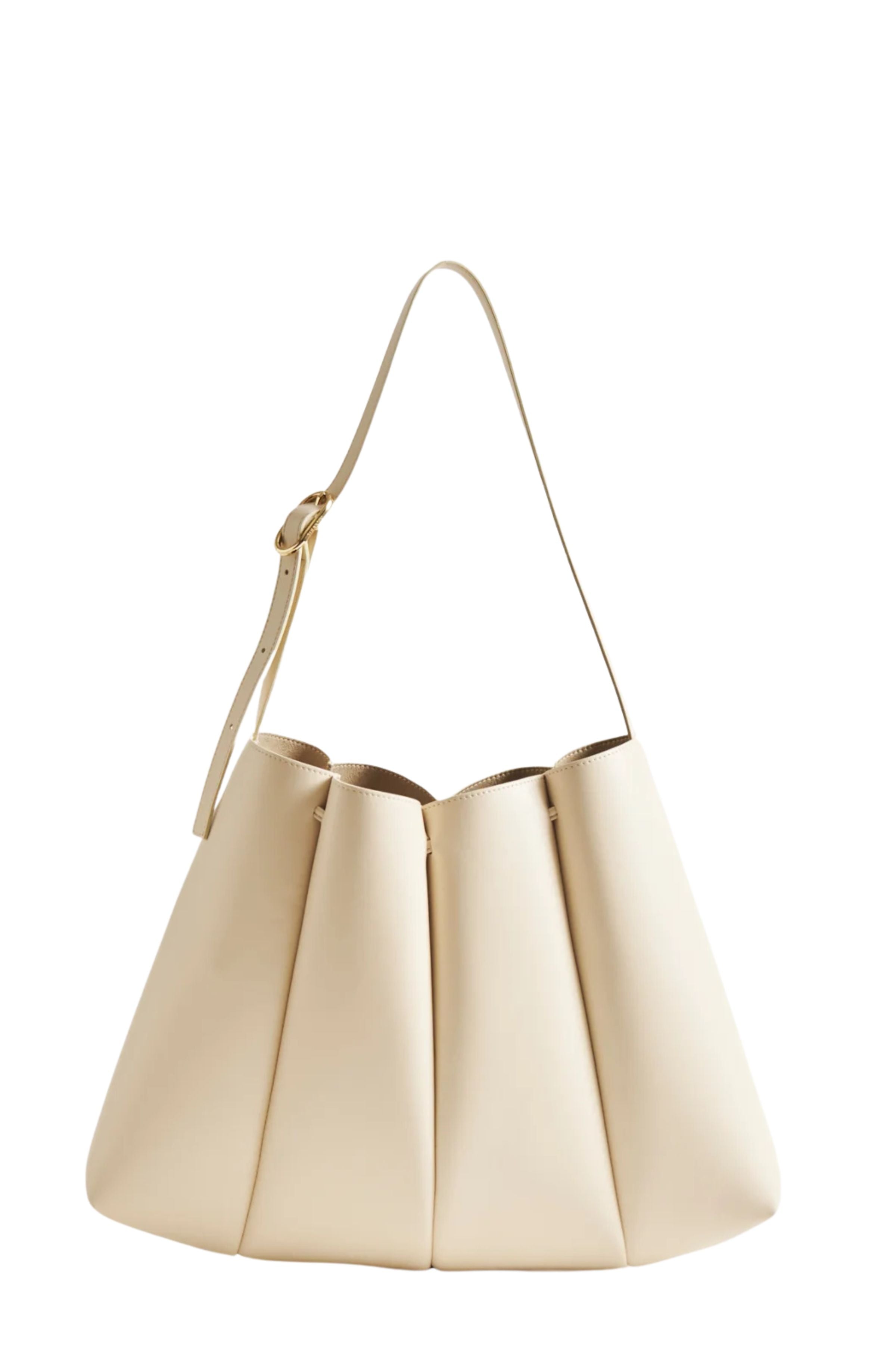 Calipso Sac Vegan Nude & Neutrals Leather Borsa
