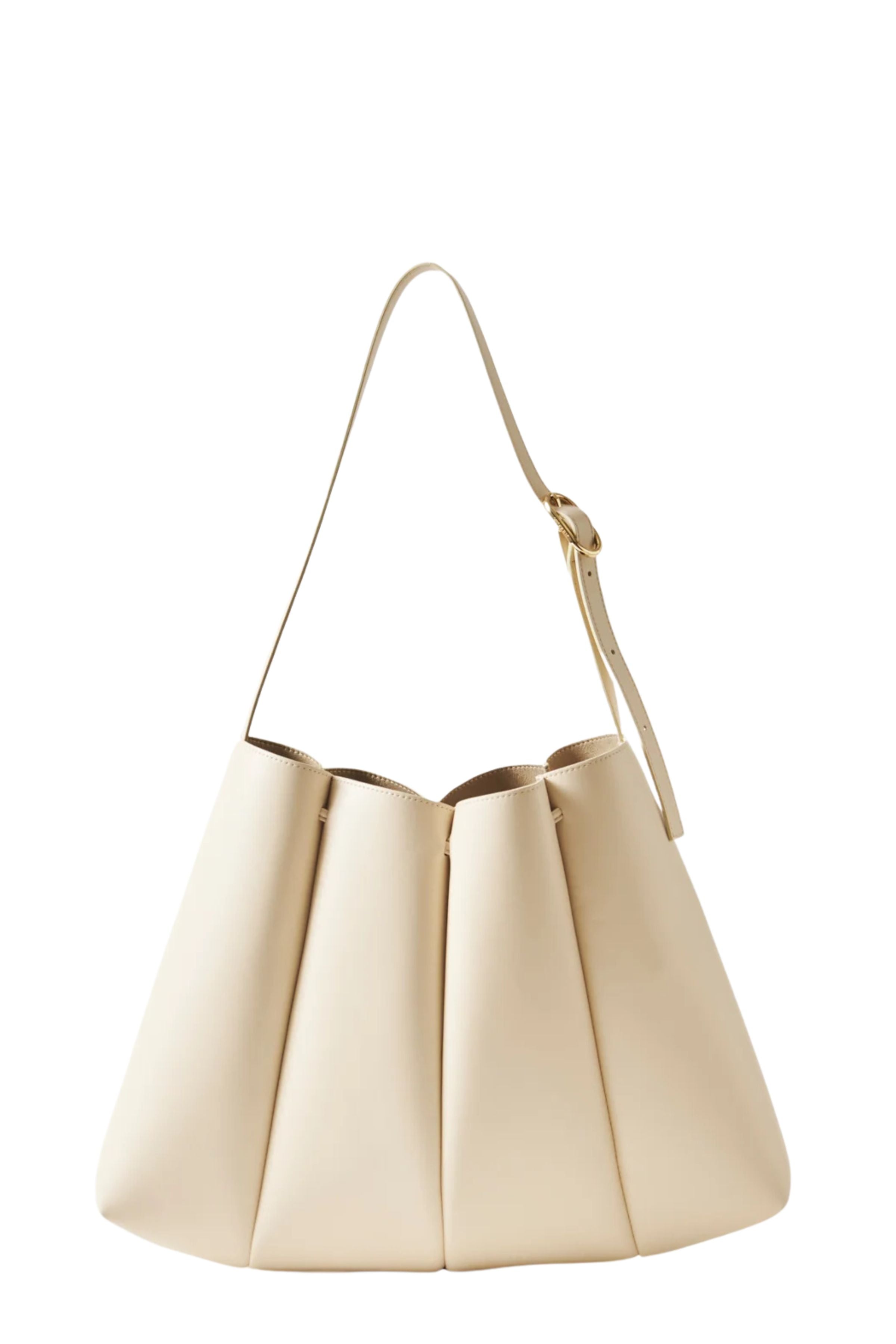 Calipso Sac Vegan Nude & Neutrals Leather Borsa