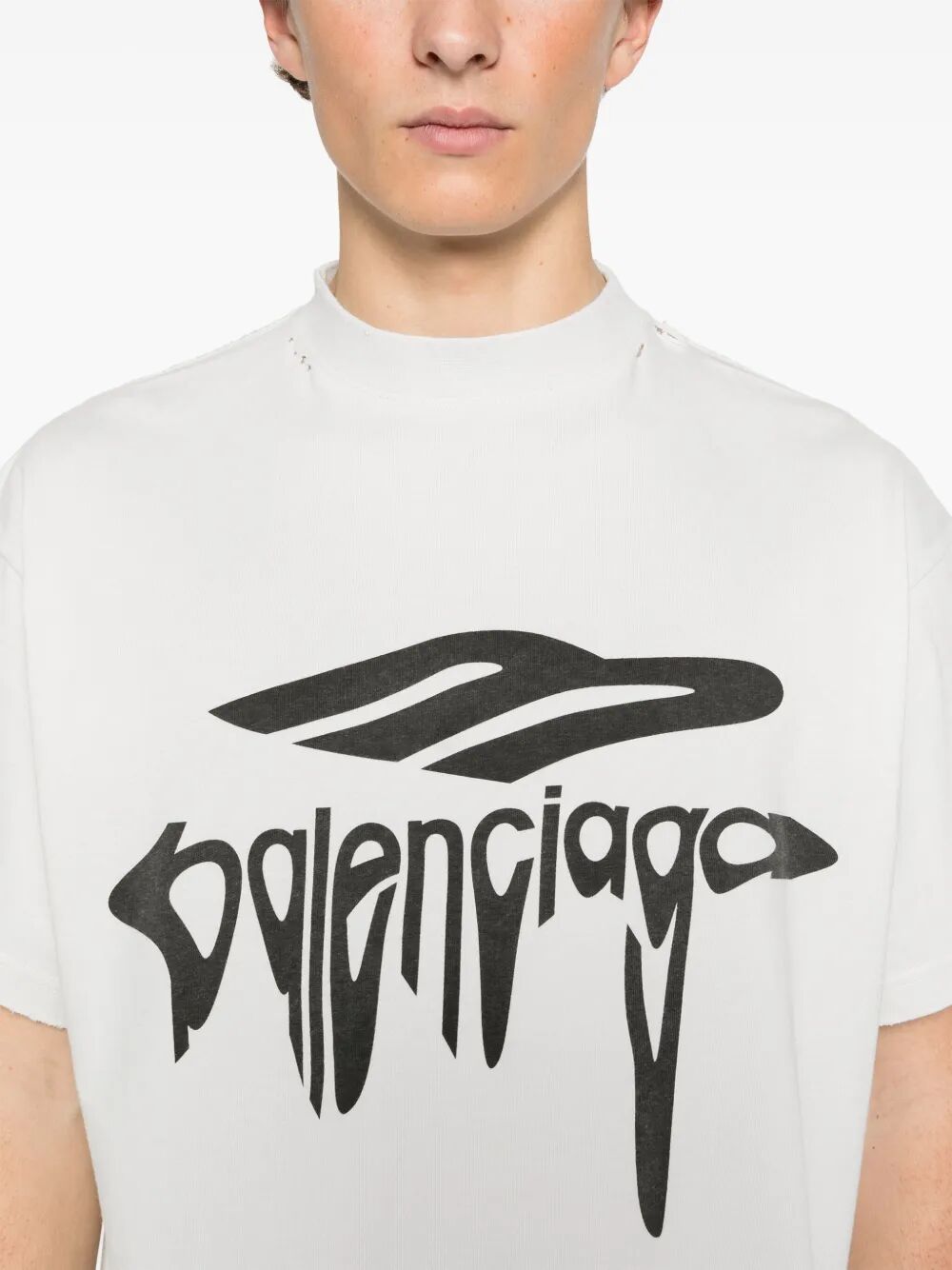 Balenciaga T-shirts and Polos Dirtywhiteblack