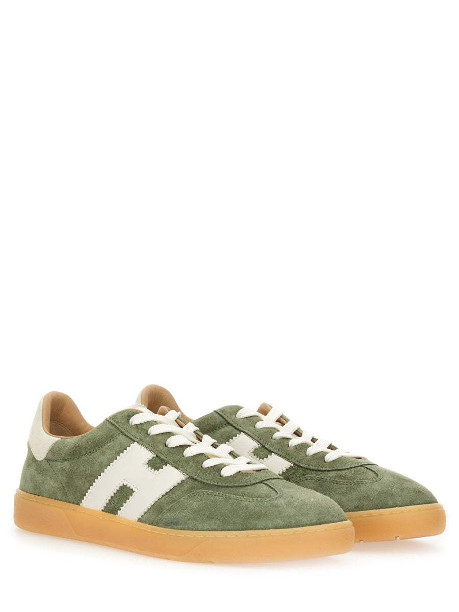 Multicolour Calfskin And Mutton Sneakers Trainers