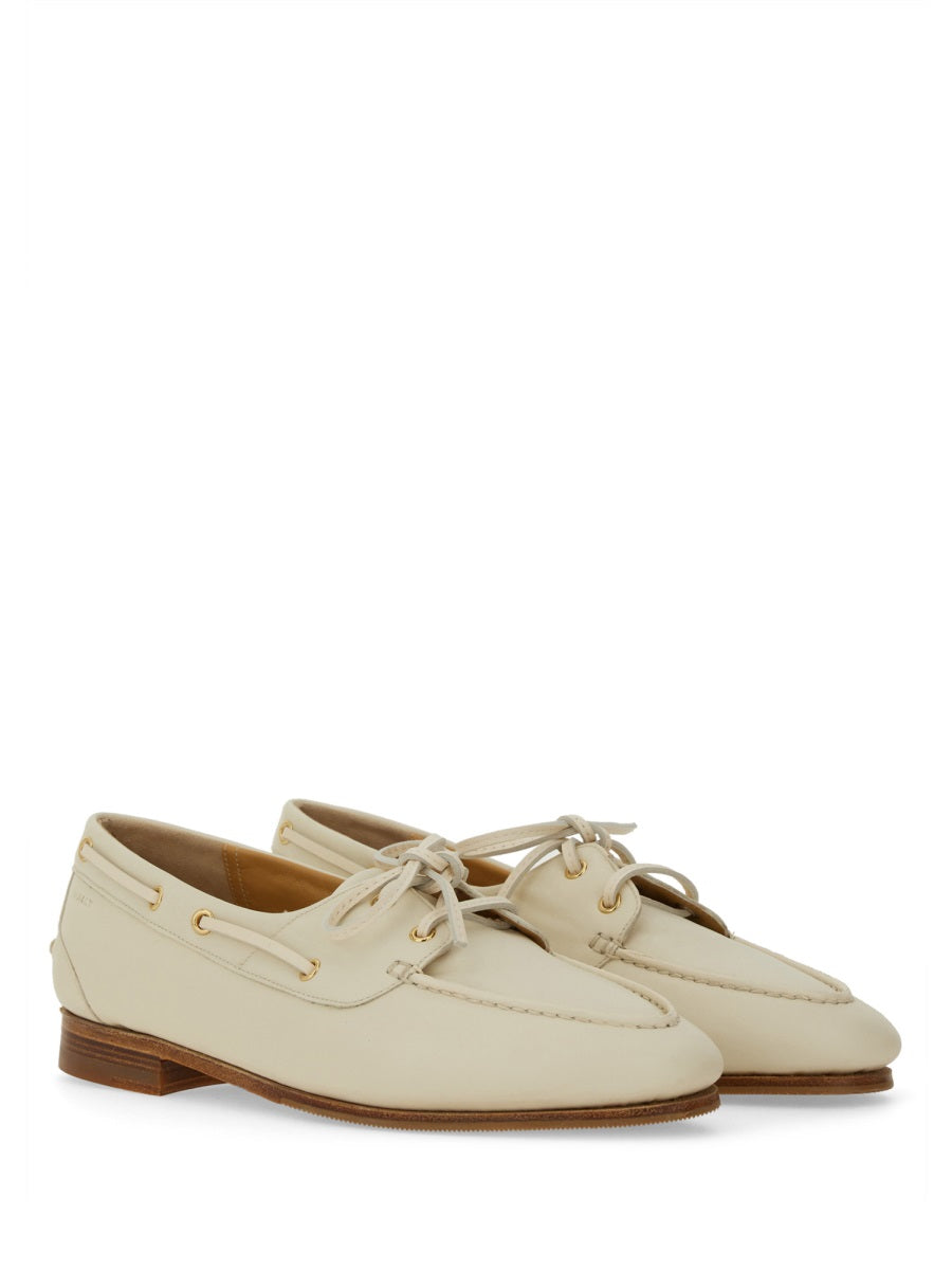Moccasin Pathy Ivory Lining: Sheep Loafers