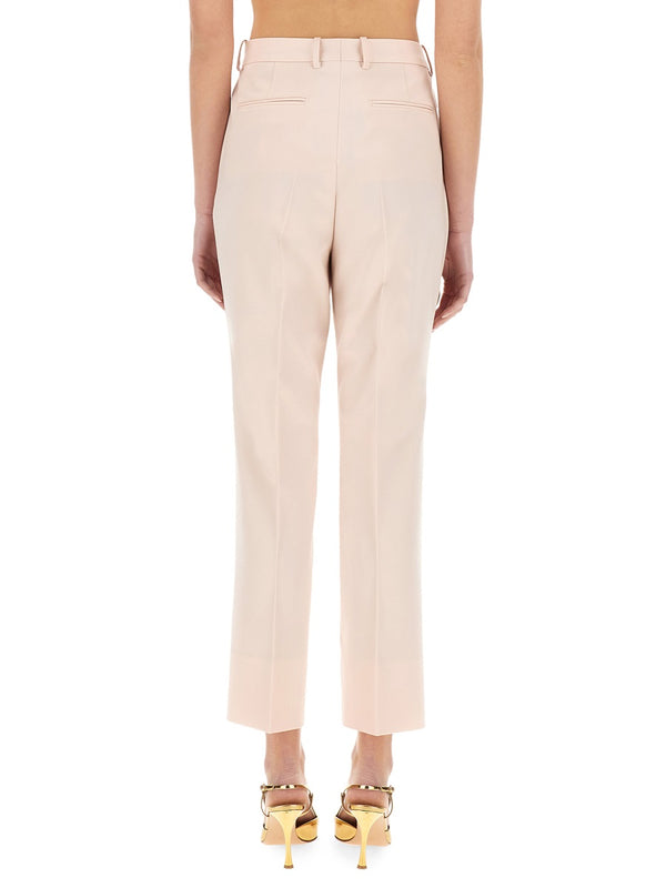 Sartorial Pants Wallis Powder Virgin Wool Trousers