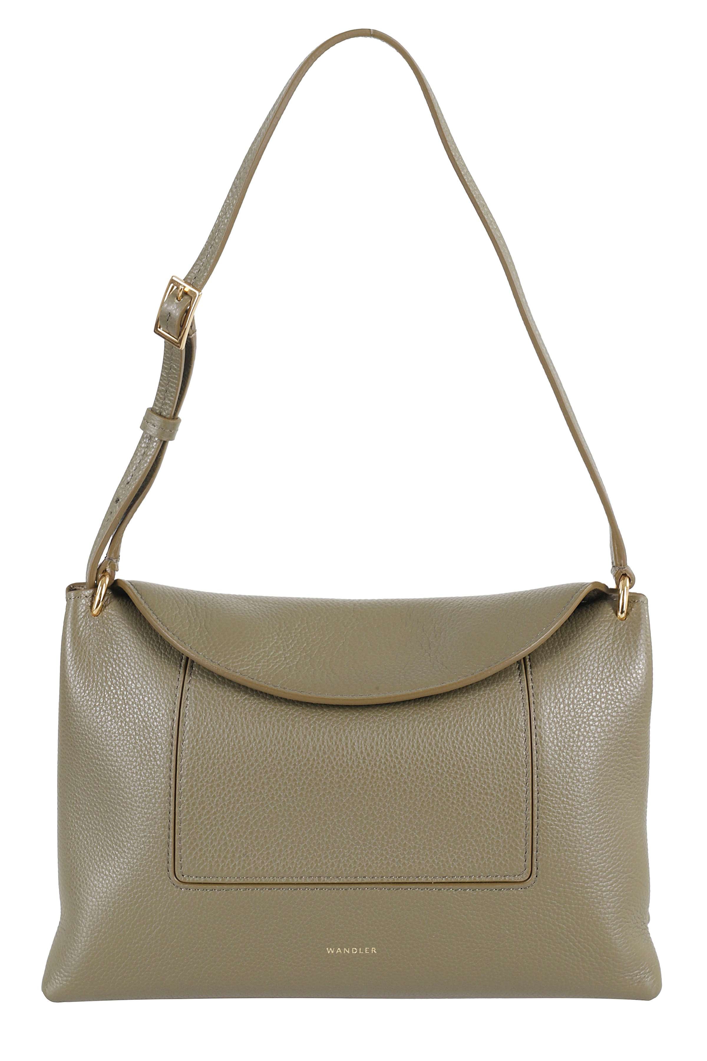 Penelope Slouch Bag Green Pelle Borsa