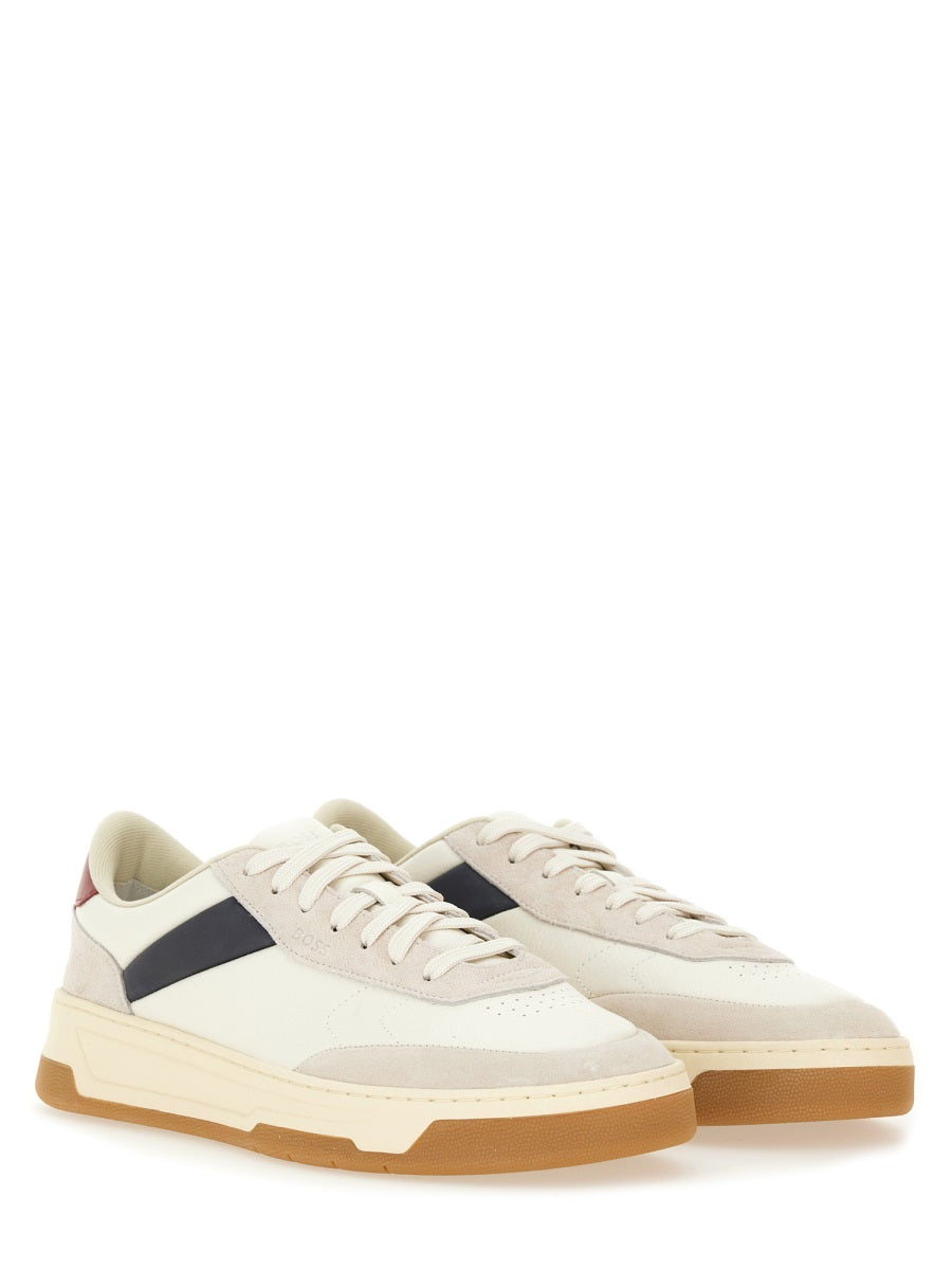 Baltimore Tenn Sneakers White Cow Leather Trainers