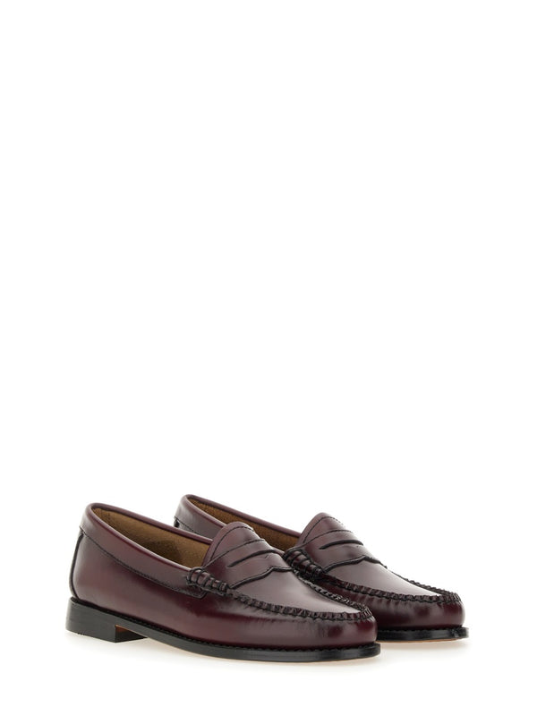 Loafers Weejun Penny Bordeaux Cow Leather Rubber
