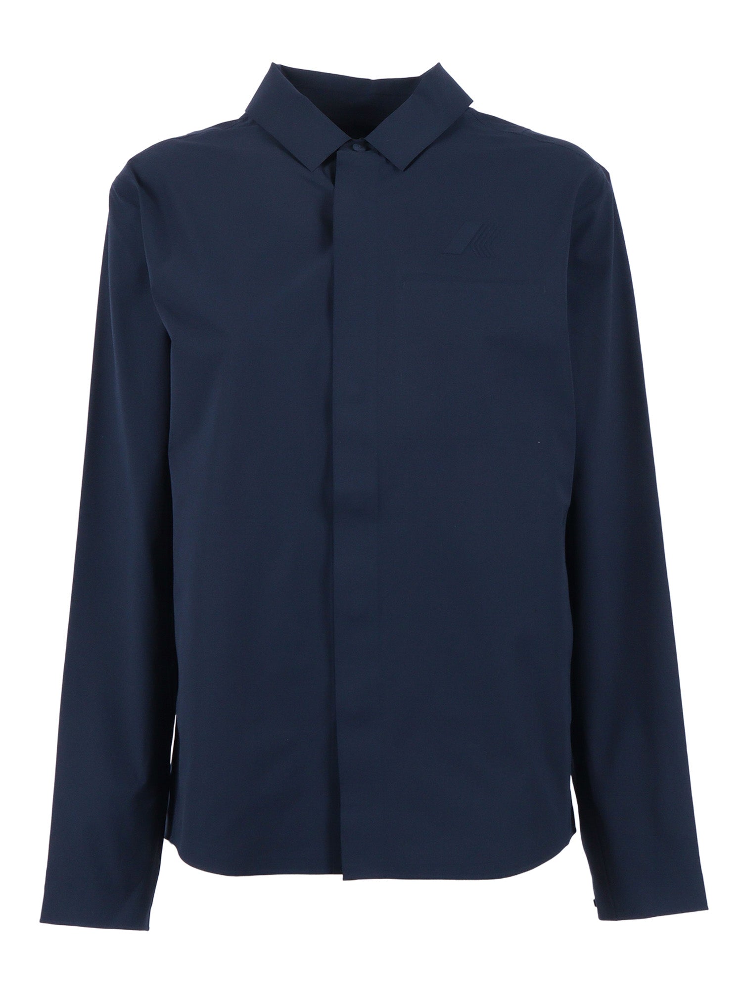SHARRIE TECH OVERSHIRT Blue Polycarbonate Shirt
