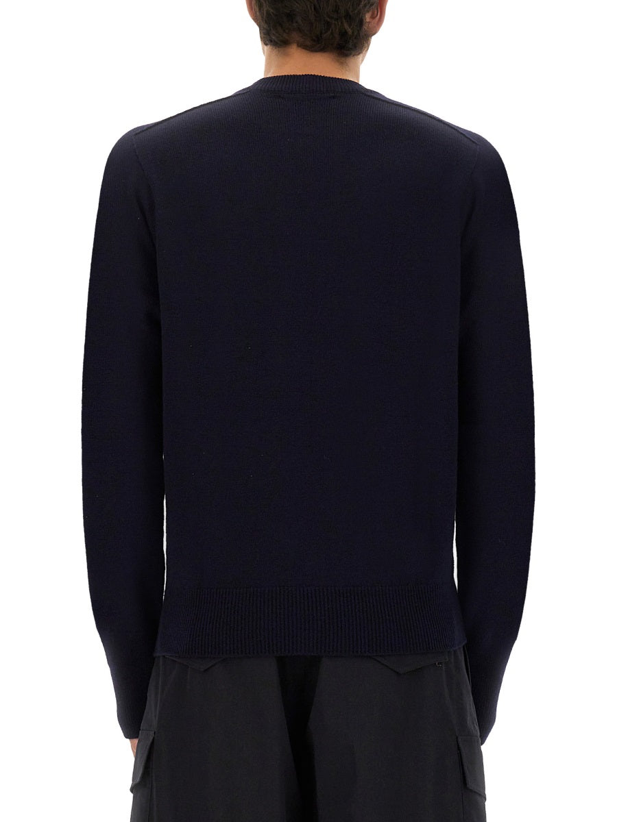 Wool Jersey Blue Extrafine Merino Jumpers