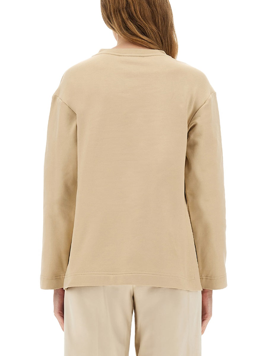 Sweatshirt Berma Beige Silk-Cotton Sweatshirts