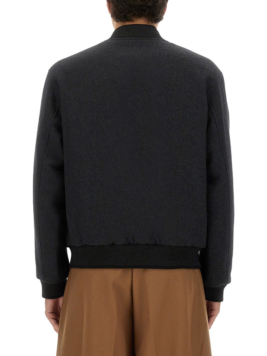 Reversible Jacket Black Polyamide