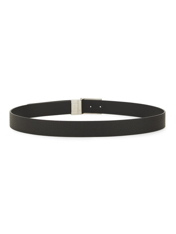 Belt Reversible Leather With Z Monogram Black