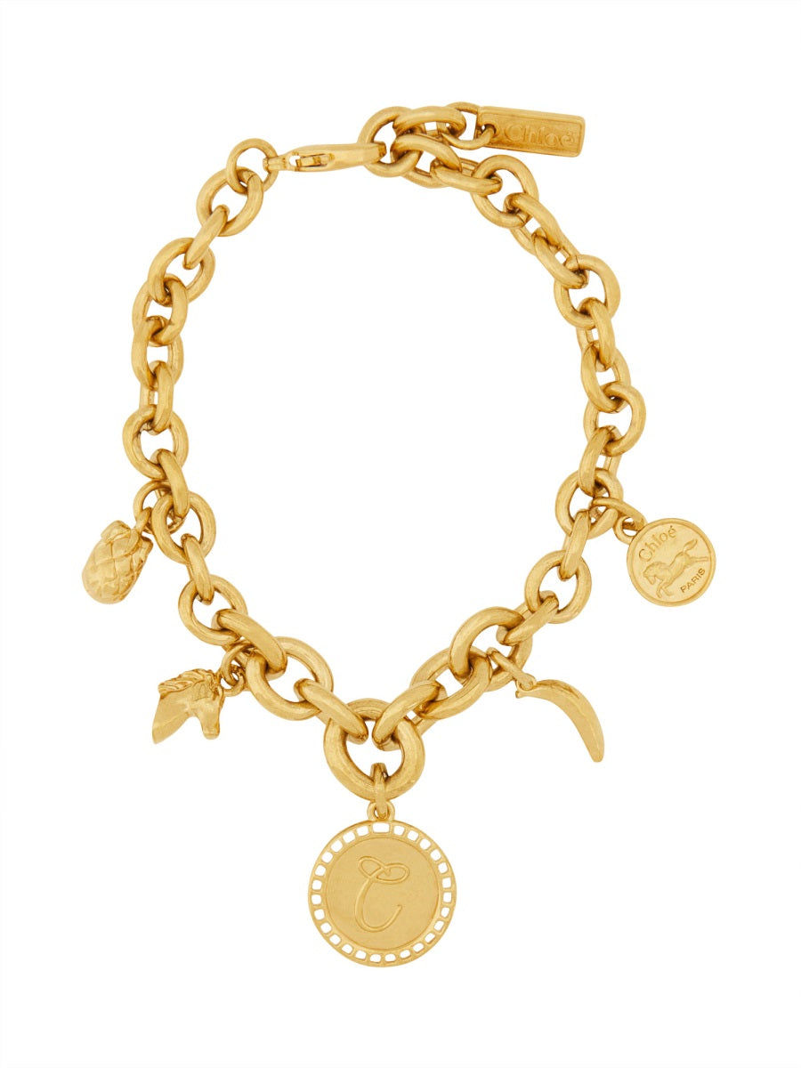 Charm Bracelet Gold Brass Bracelets