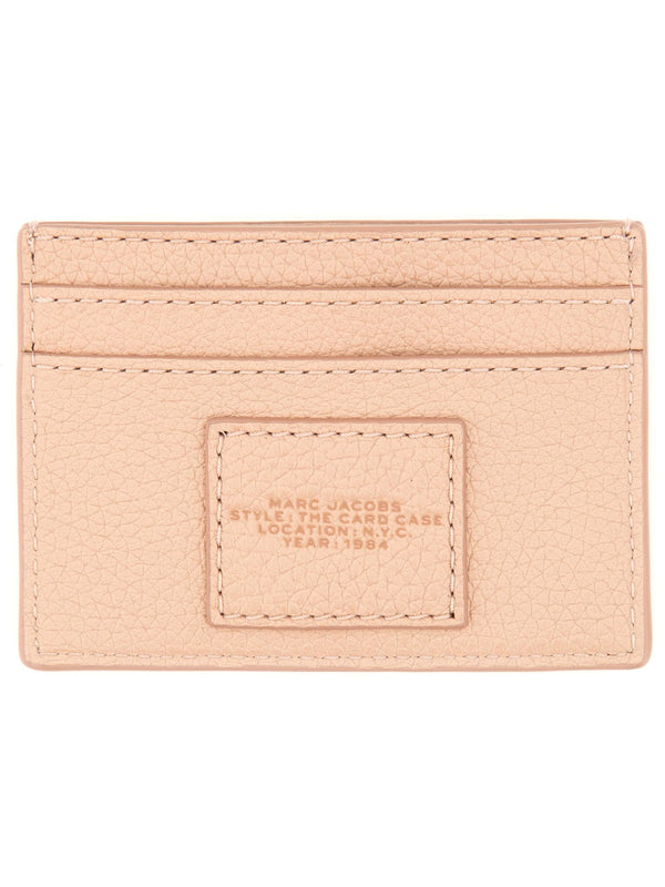 Leather Card Case Pink Cow Wallets & Purses