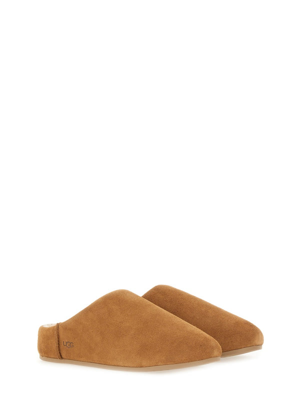 Slip-On Sandals Elea Brown Leather