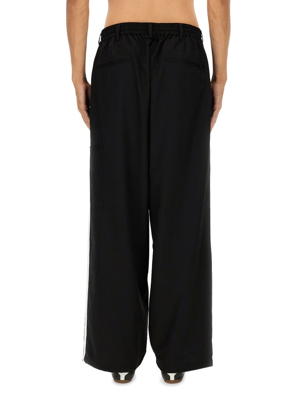 Jogger Pants Black Recycled Polyester Trousers