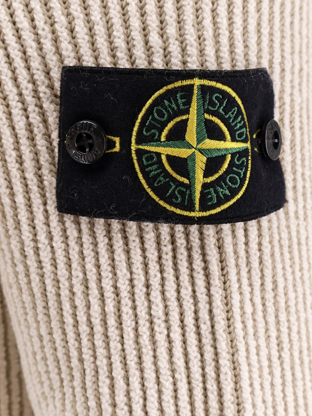 Stone Island Sweaters White