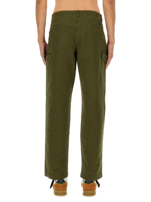 Cargo Pants Green Organic Cotton Trousers