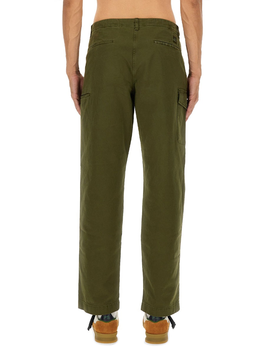 Cargo Pants Green Organic Cotton Trousers