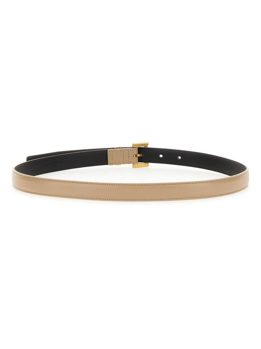 Belt Cassandre Beige Calfskin