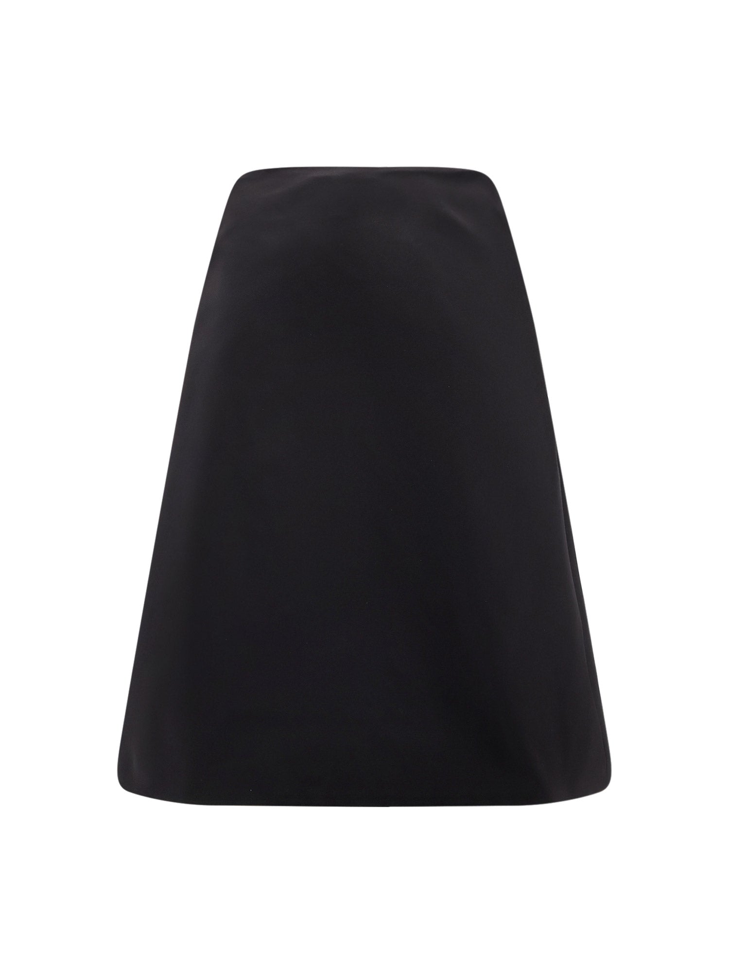 Alexander Mcqueen Skirts Black Poliestere Seta