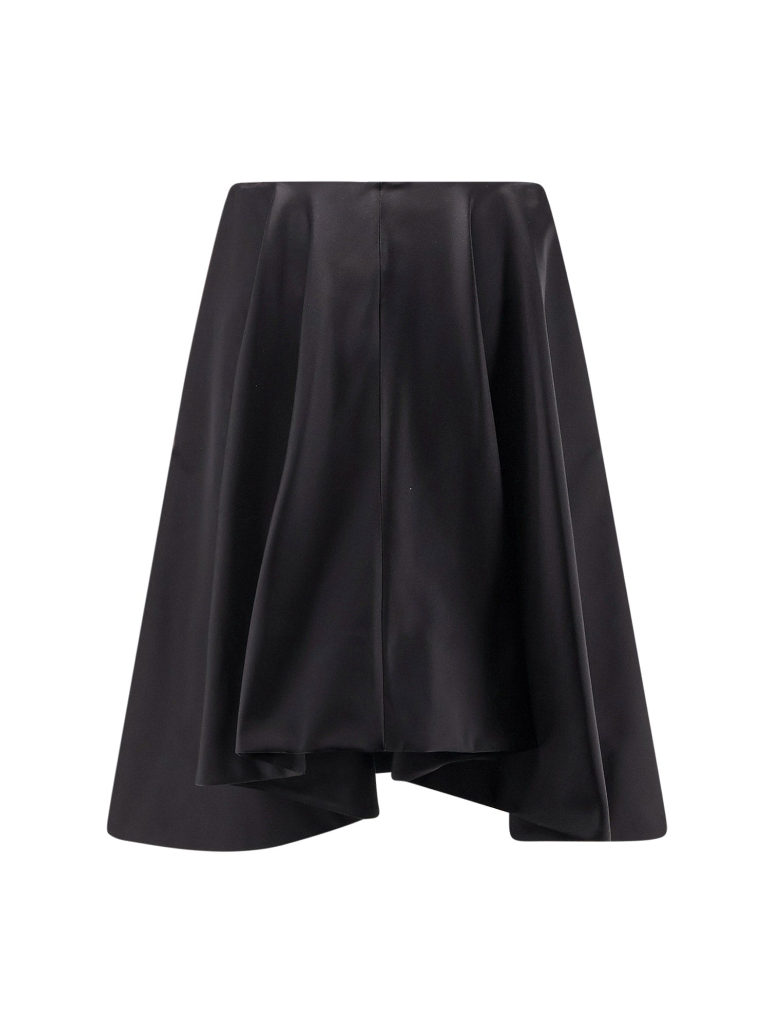 Alexander Mcqueen Skirts Black Poliestere Seta
