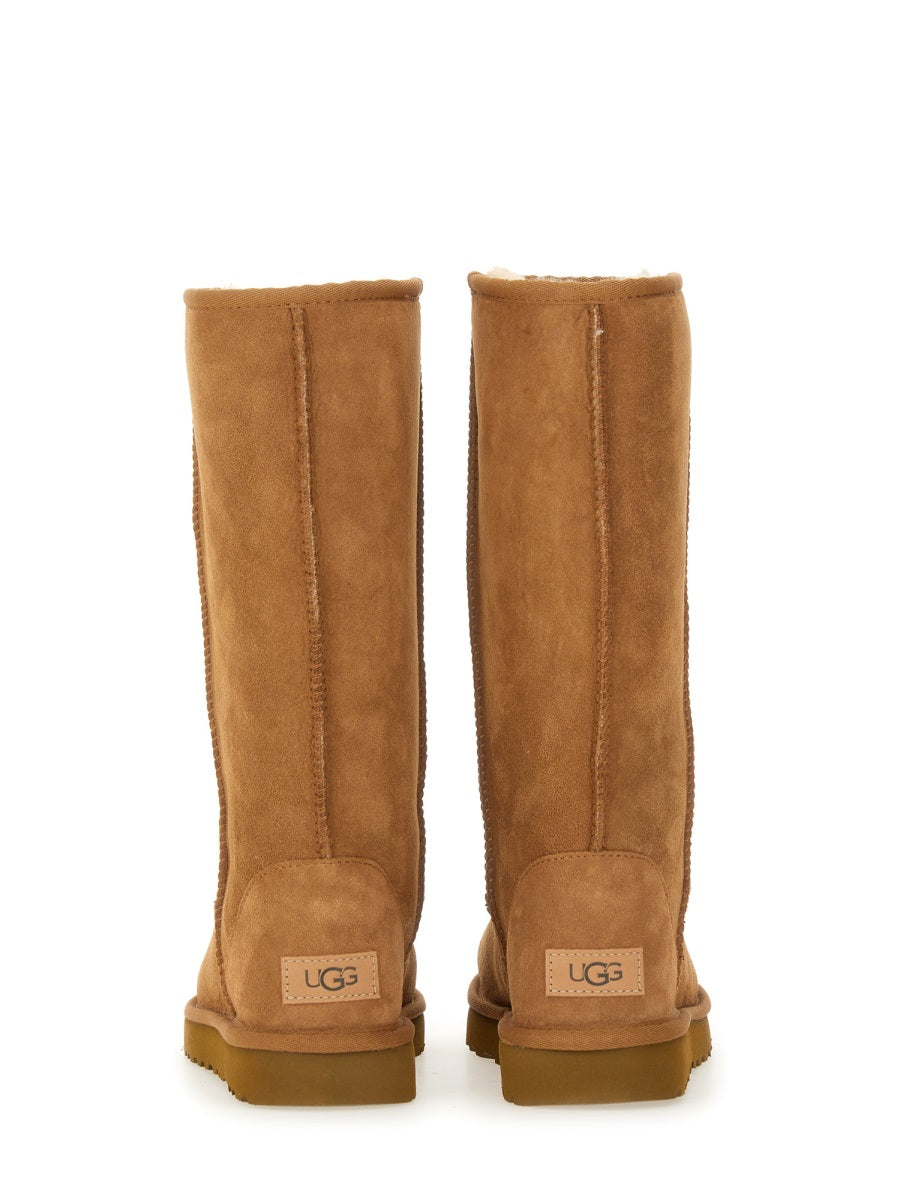 Classic Tall Ii Brown Boots Twinface