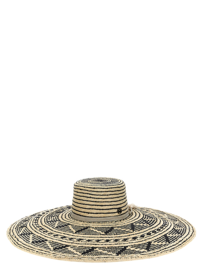 Gina hat White/black Brisa