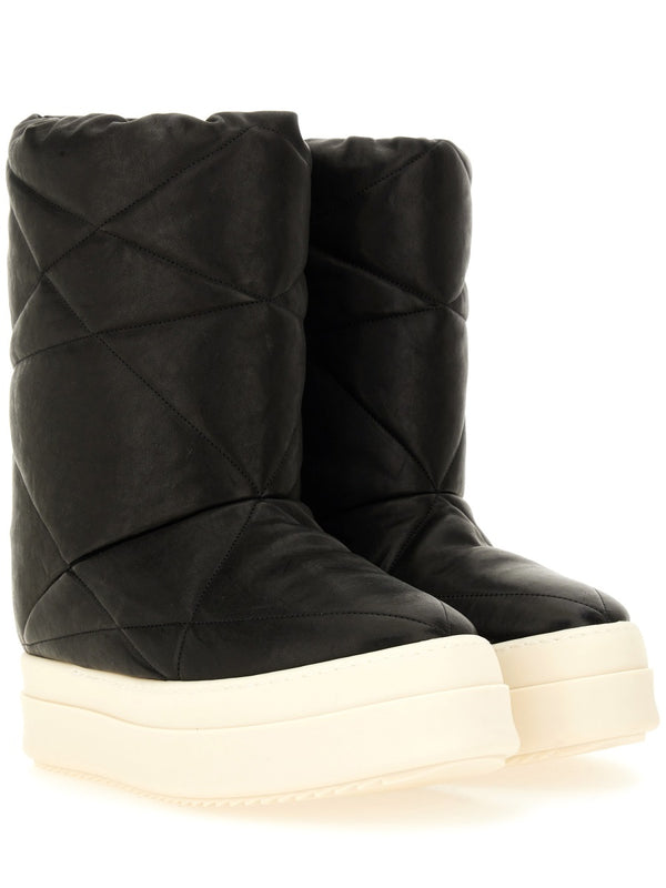 Boot Mega Bumper Lunar Black Leather