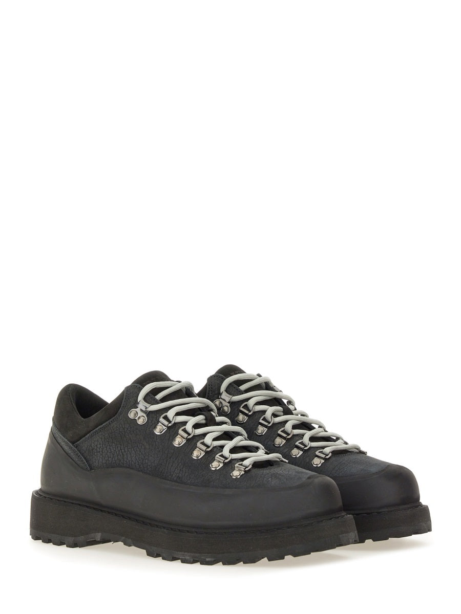 Hiking Boots Cornaro Leather Black Cow