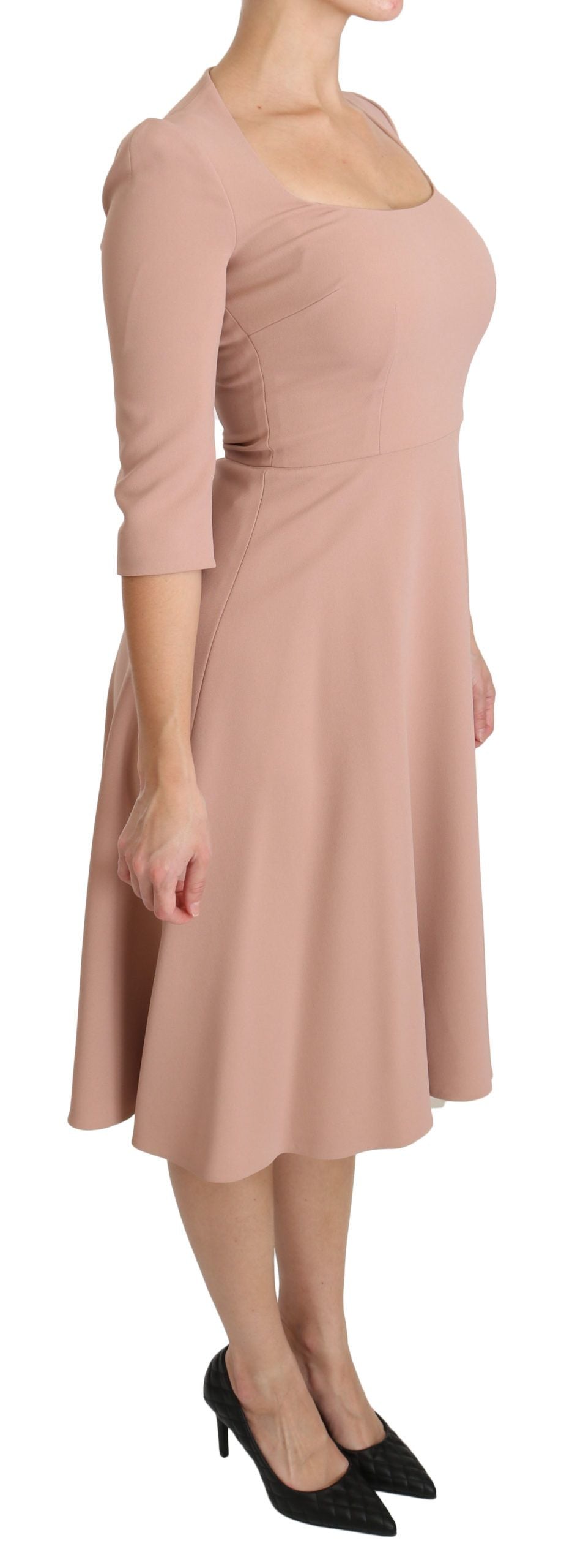 Dolce & Gabbana 51% Viscose 46% Acetate 3% Elastane dress in pink — view 2