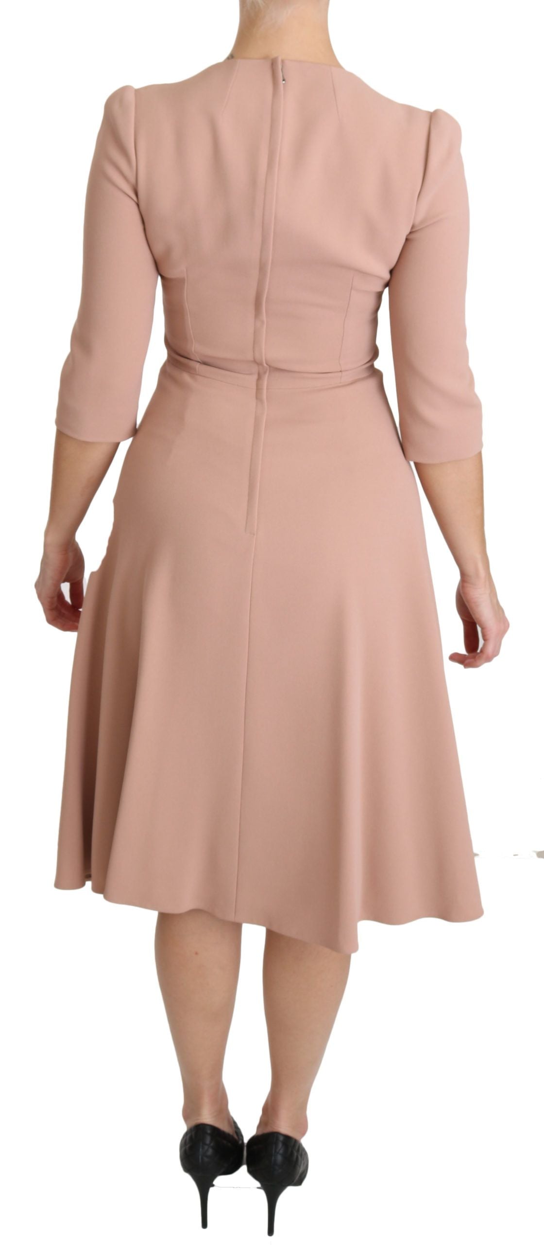 Dolce & Gabbana 51% Viscose 46% Acetate 3% Elastane dress in pink — view 4