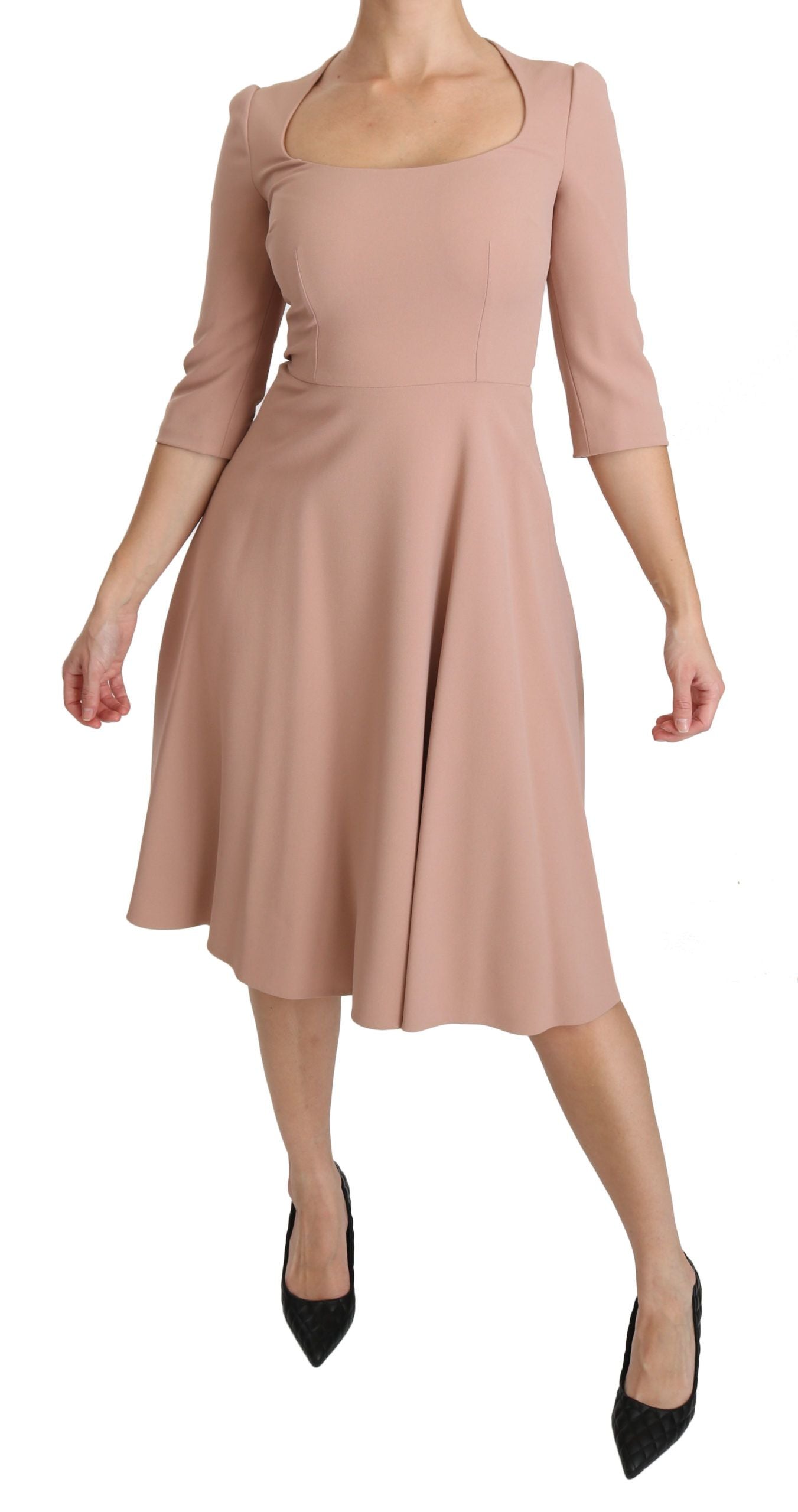 Dolce & Gabbana 51% Viscose 46% Acetate 3% Elastane dress in pink — view 6