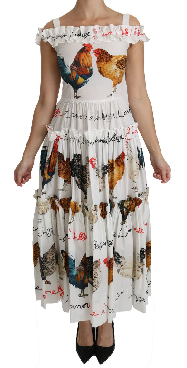 Dolce & Gabbana 100% Cotton dress in white