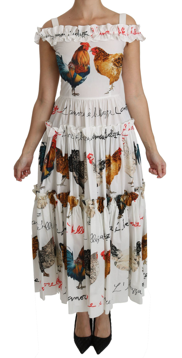 Dolce & Gabbana 100% Cotton dress in white