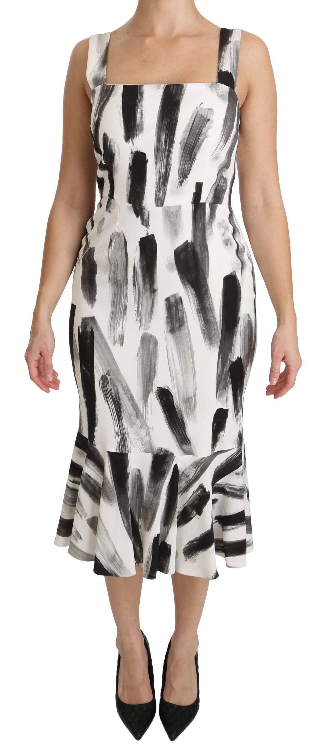 Dolce & Gabbana 97% Viscose 3% Elastane dress in white