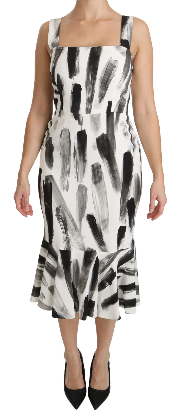 Dolce & Gabbana 97% Viscose 3% Elastane dress in white