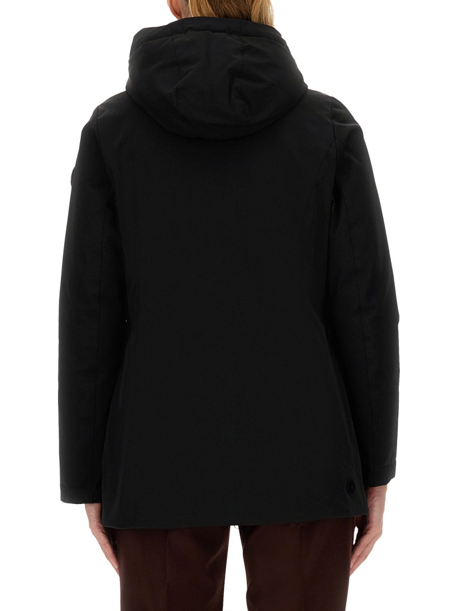 Down Jacket Black Polyamide