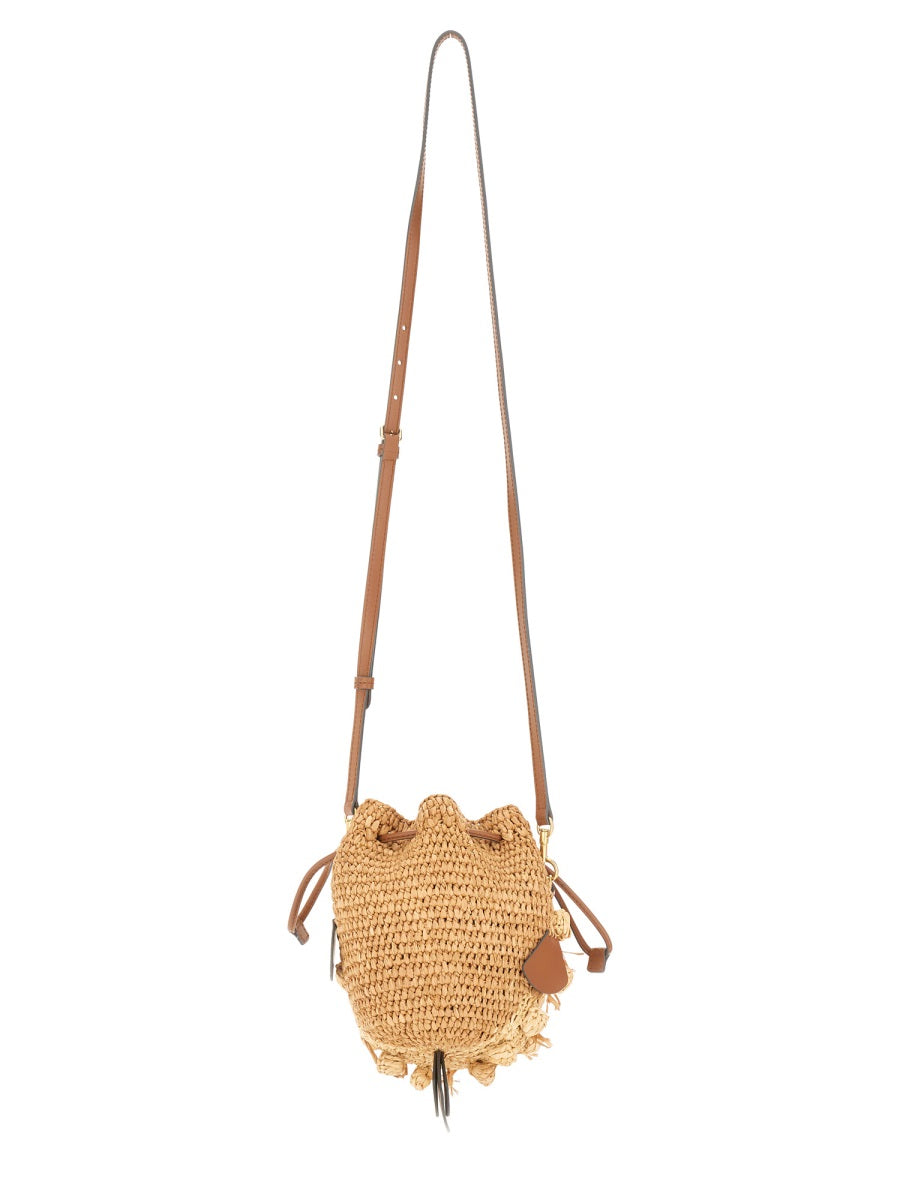 Shoulder Bag Blowfish Beige Cowhide - Bos Taurus Farmed