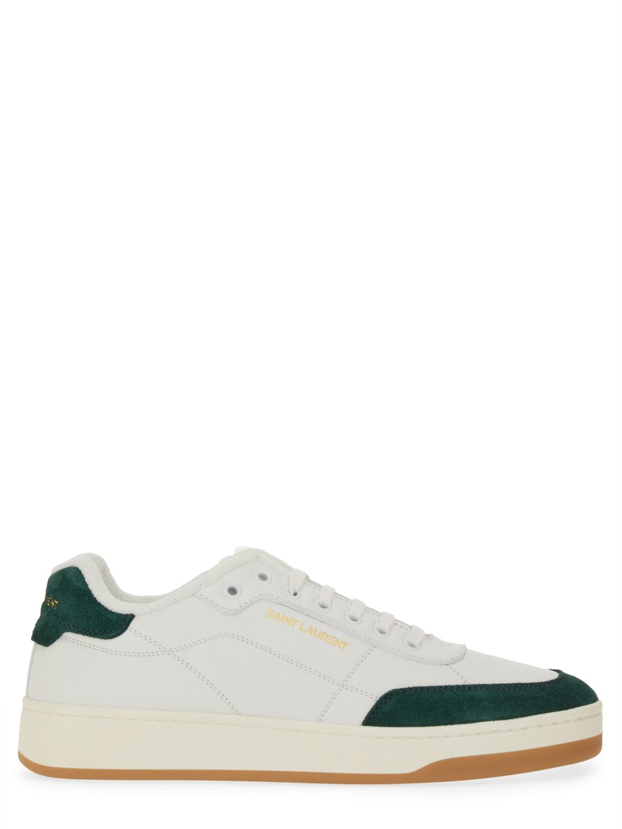 Smooth Leather Sl-61 Sneaker White Calfskin Trainers