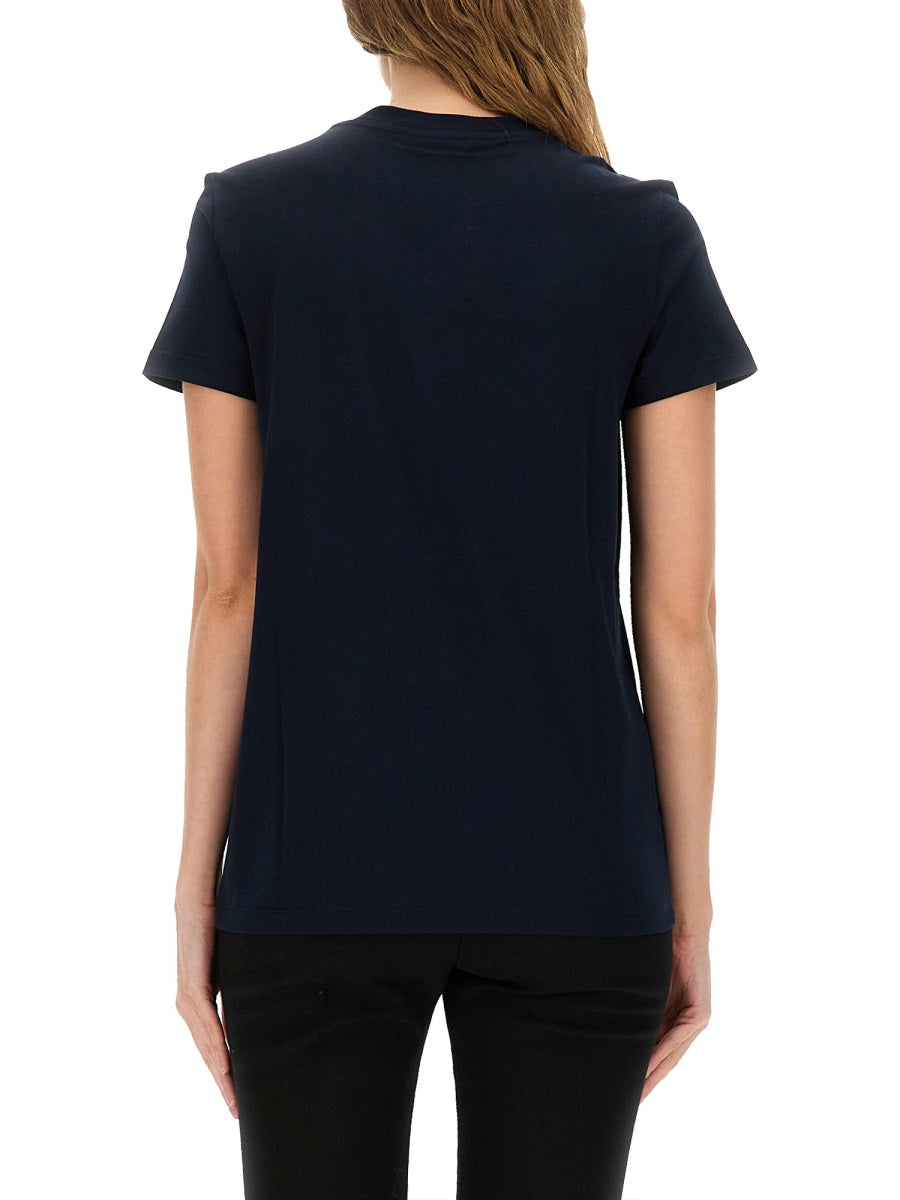 T-Shirt Bravo Blue Cotton T-shirts