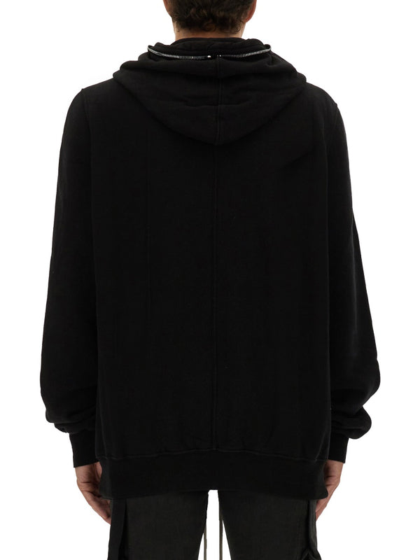 Hoodie Black Cotton Sweatshirts