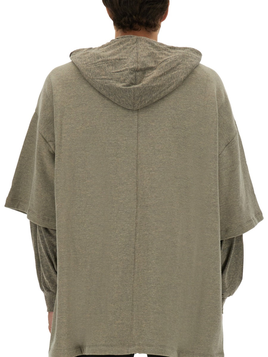 Hoodie Grey Cotton Sweatshirts