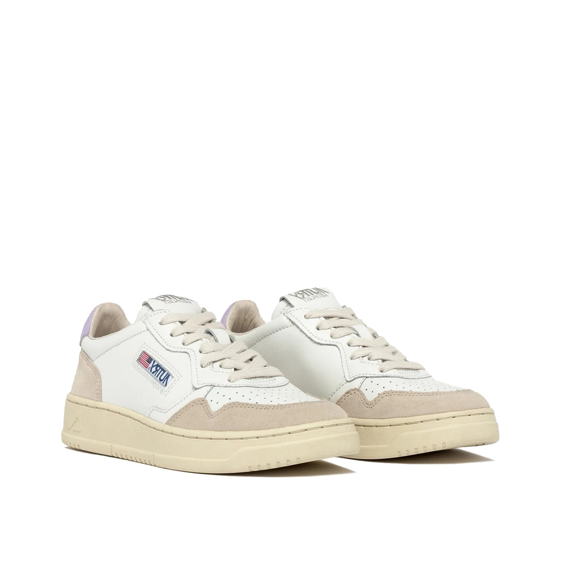 Autry Medalist Low Sneakers White Leather
