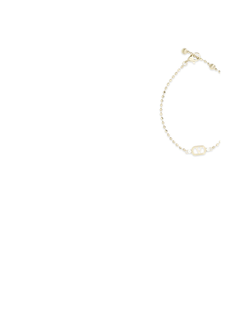 Bracelet Ovalette Gold-Crystal Gold/crystal Metal Bracelets