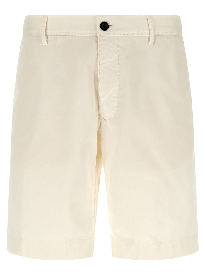 Modello 11S215 bermuda shorts White Cotton Bermuda