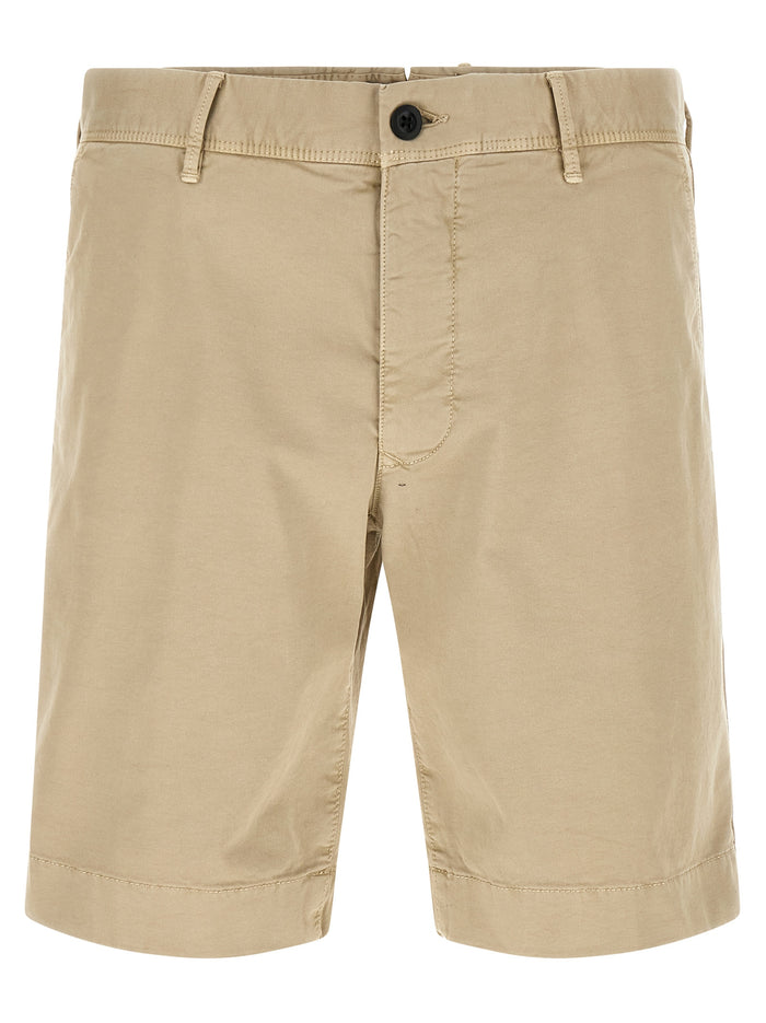 Modello 11S215 bermuda shorts Beige Cotton Bermuda