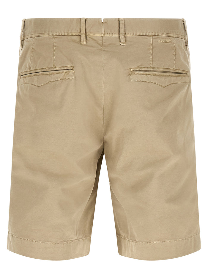 Modello 11S215 bermuda shorts Beige Cotton Bermuda