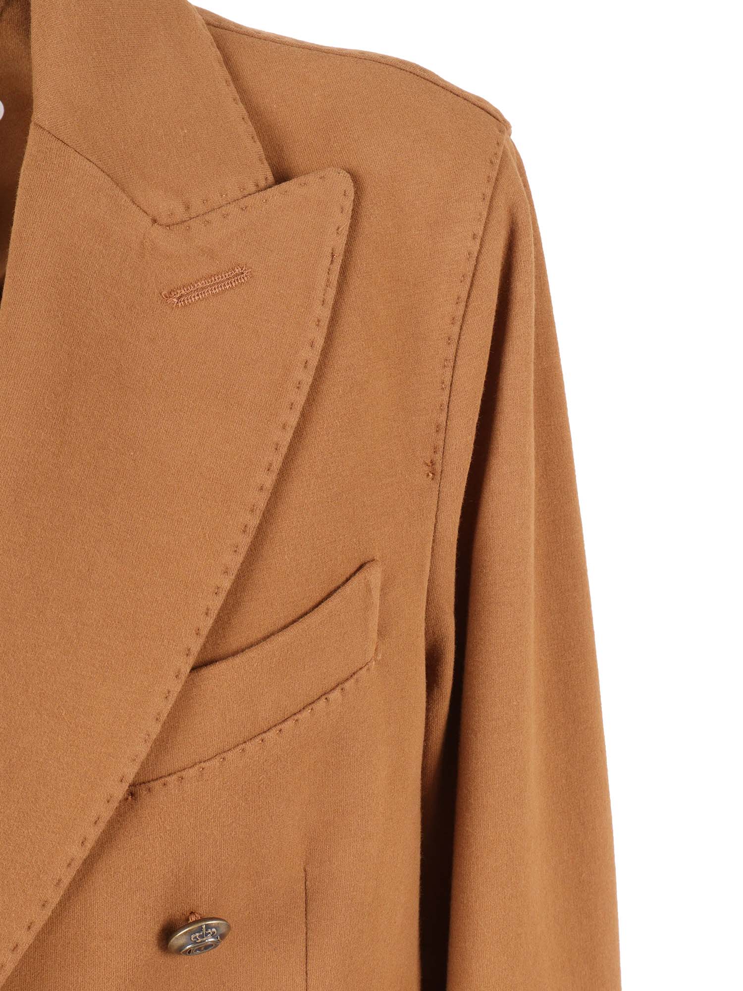 Double Breasted L.f. Brown Jacket