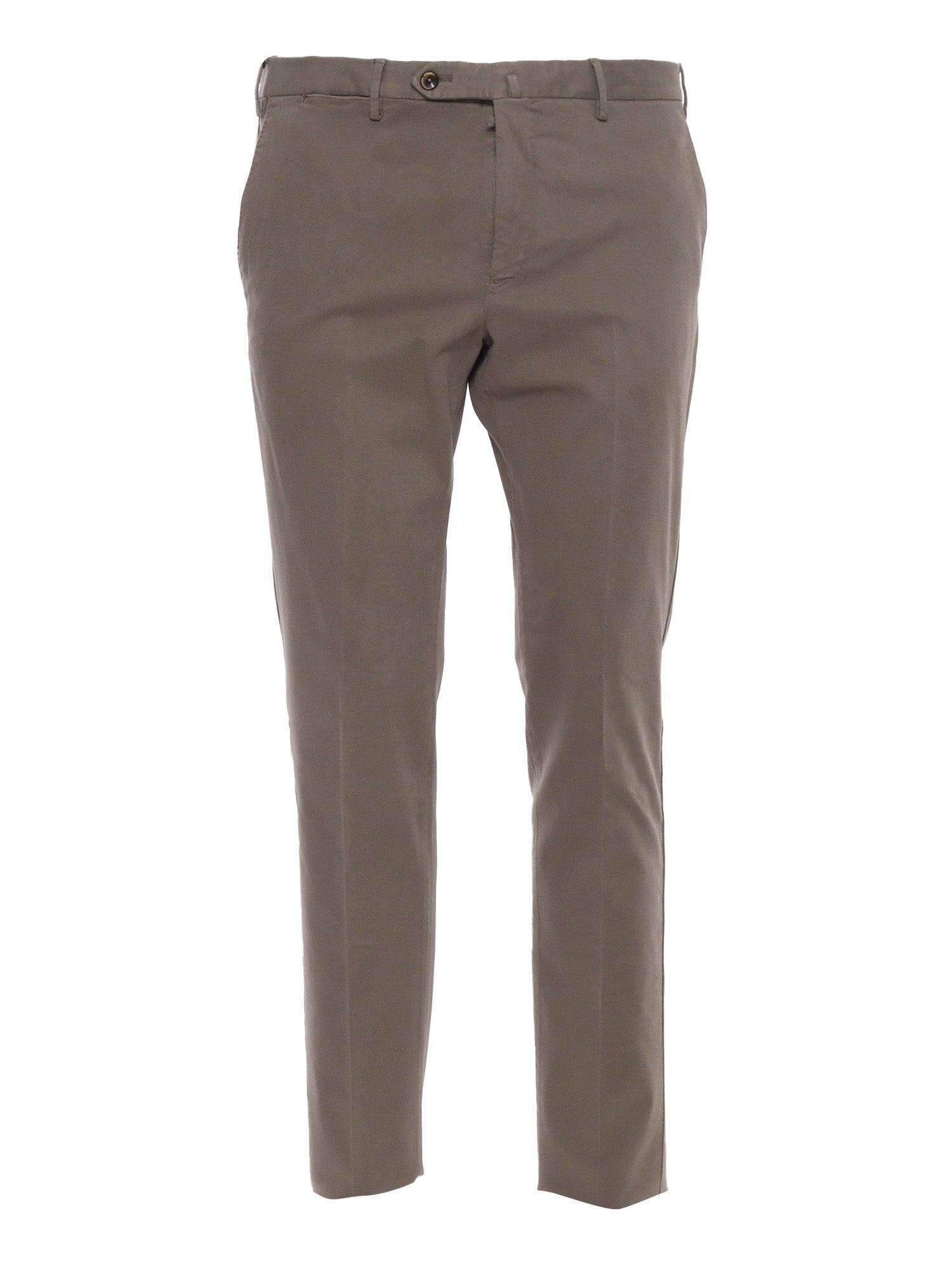 Super Slim Chino Pants Brown Modal Cotton Elastane